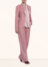 Kiton rose jacket for woman, in silk 5
