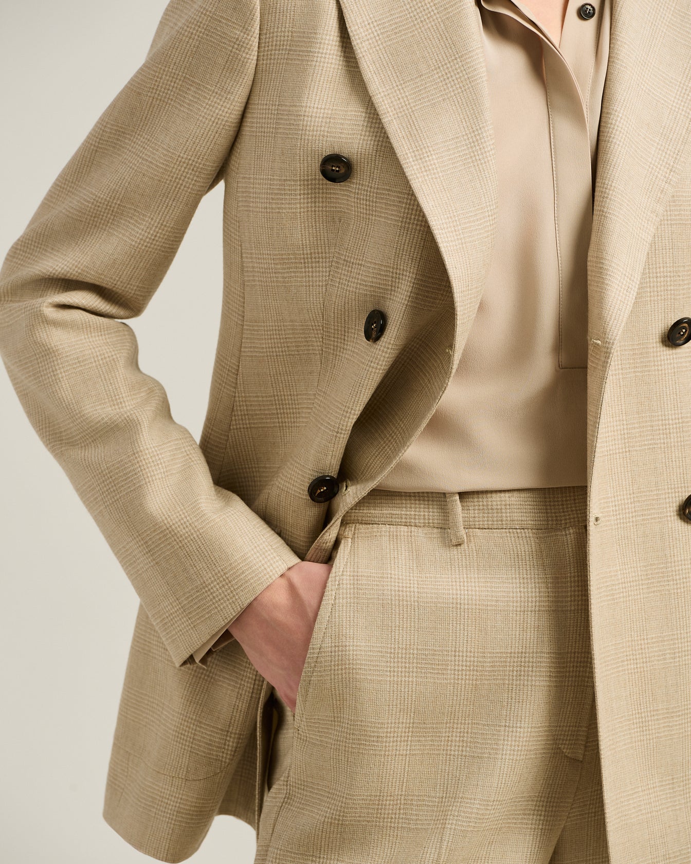 GLEN PLAID BLAZER