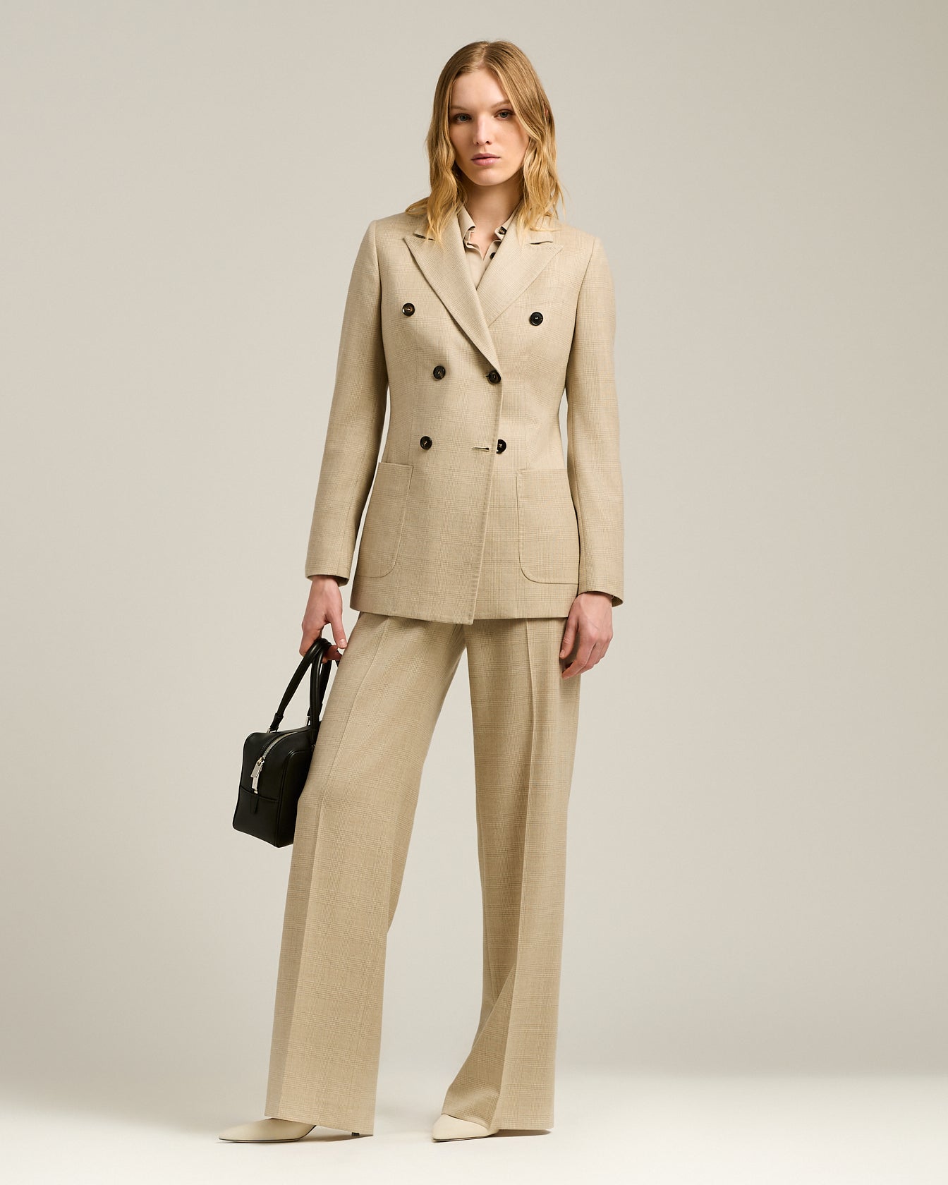 GLEN PLAID BLAZER