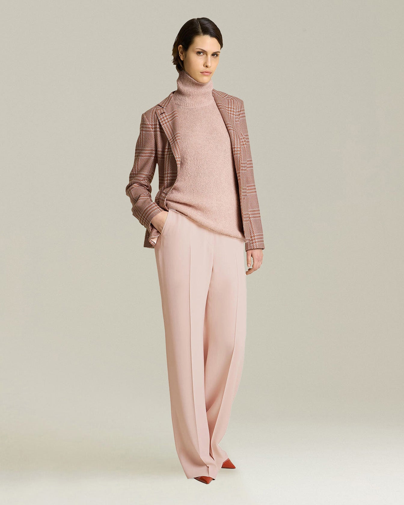 LIGHTWEIGHT SILK TROUSERS