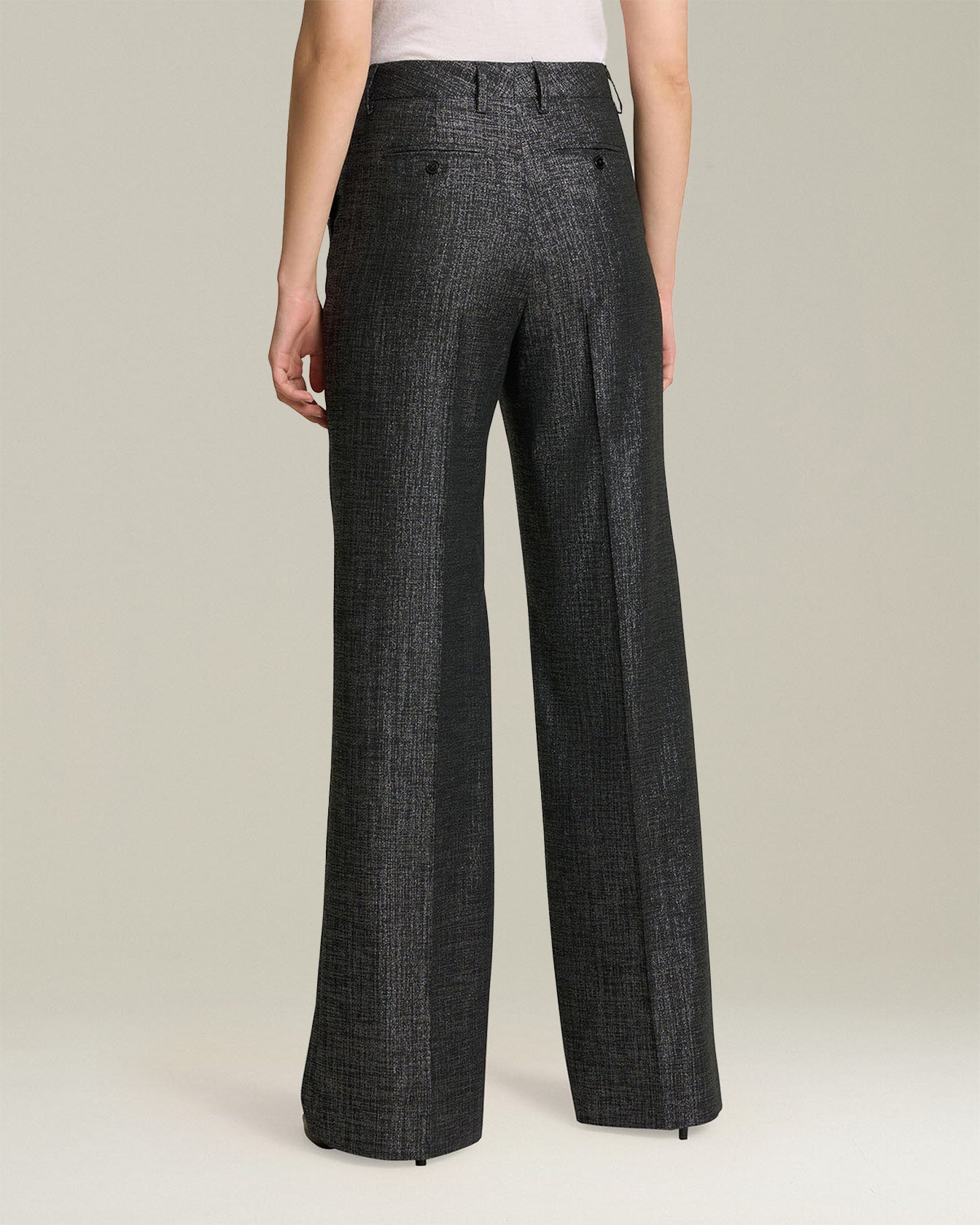 WOOL BLEND TROUSERS