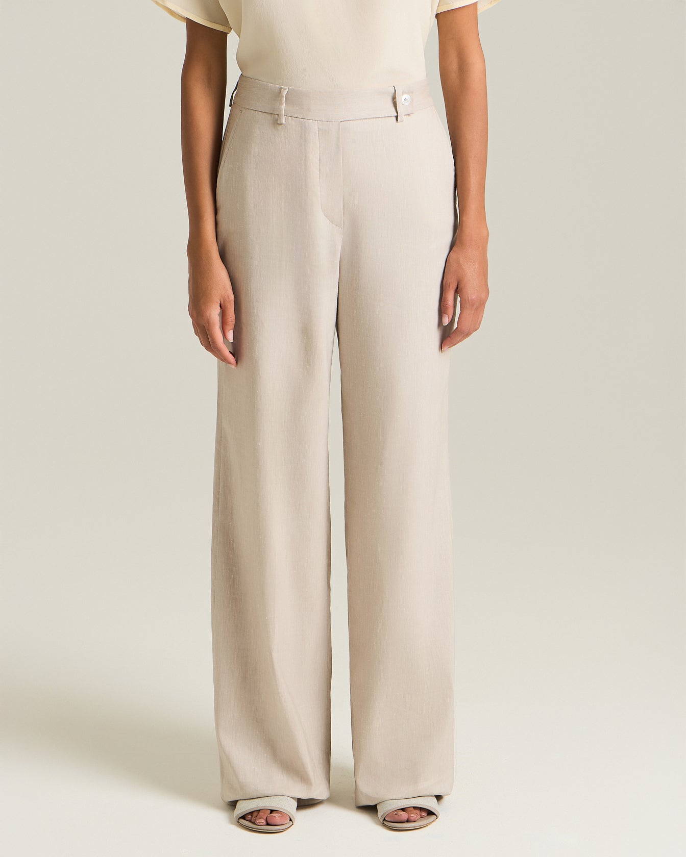 VISCOSE TROUSERS