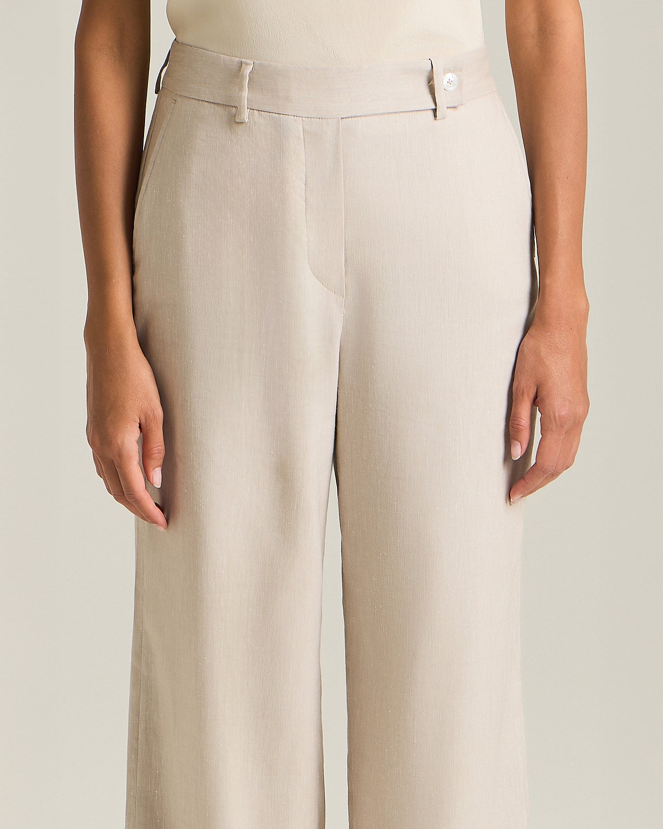 VISCOSE TROUSERS