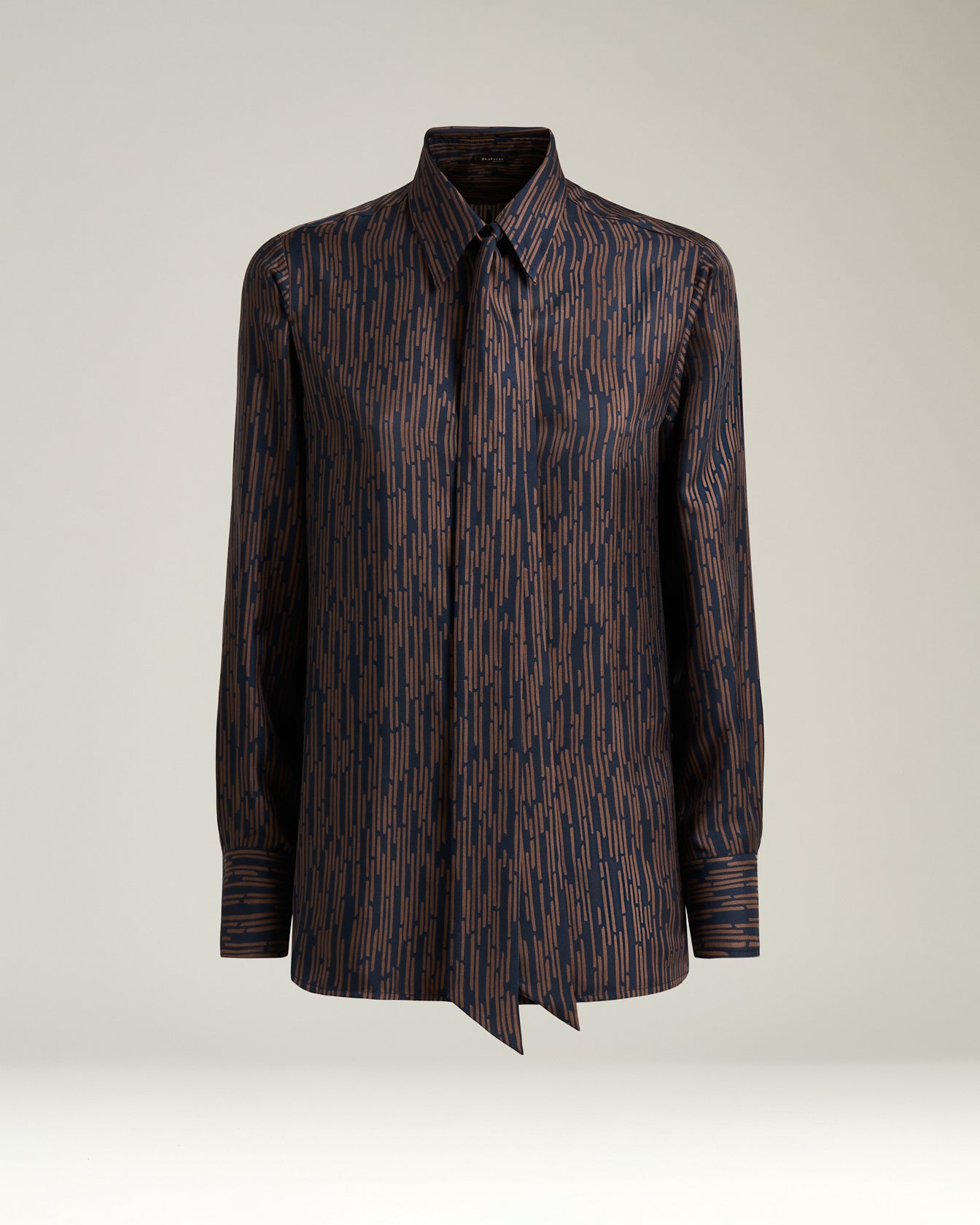 PRINTED SILK SHIRT