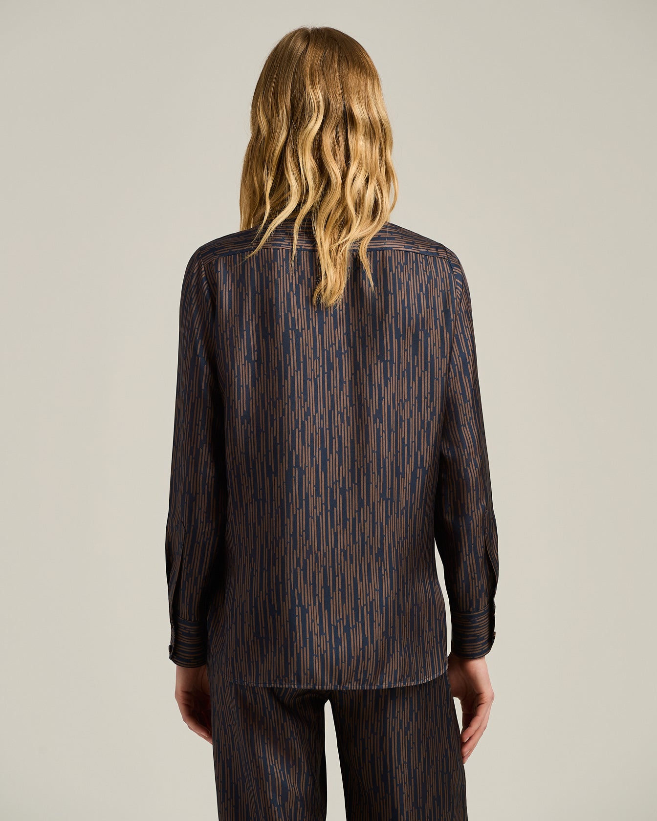 PRINTED SILK SHIRT