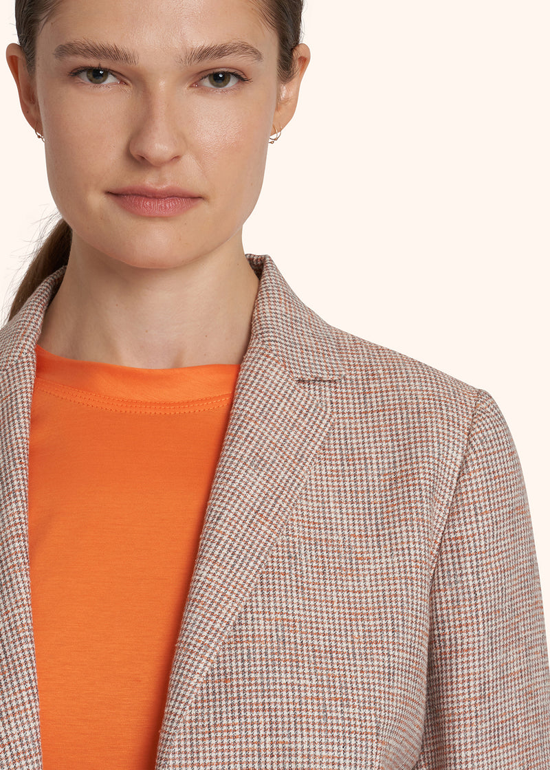 Kiton jacket for woman, in linen 4