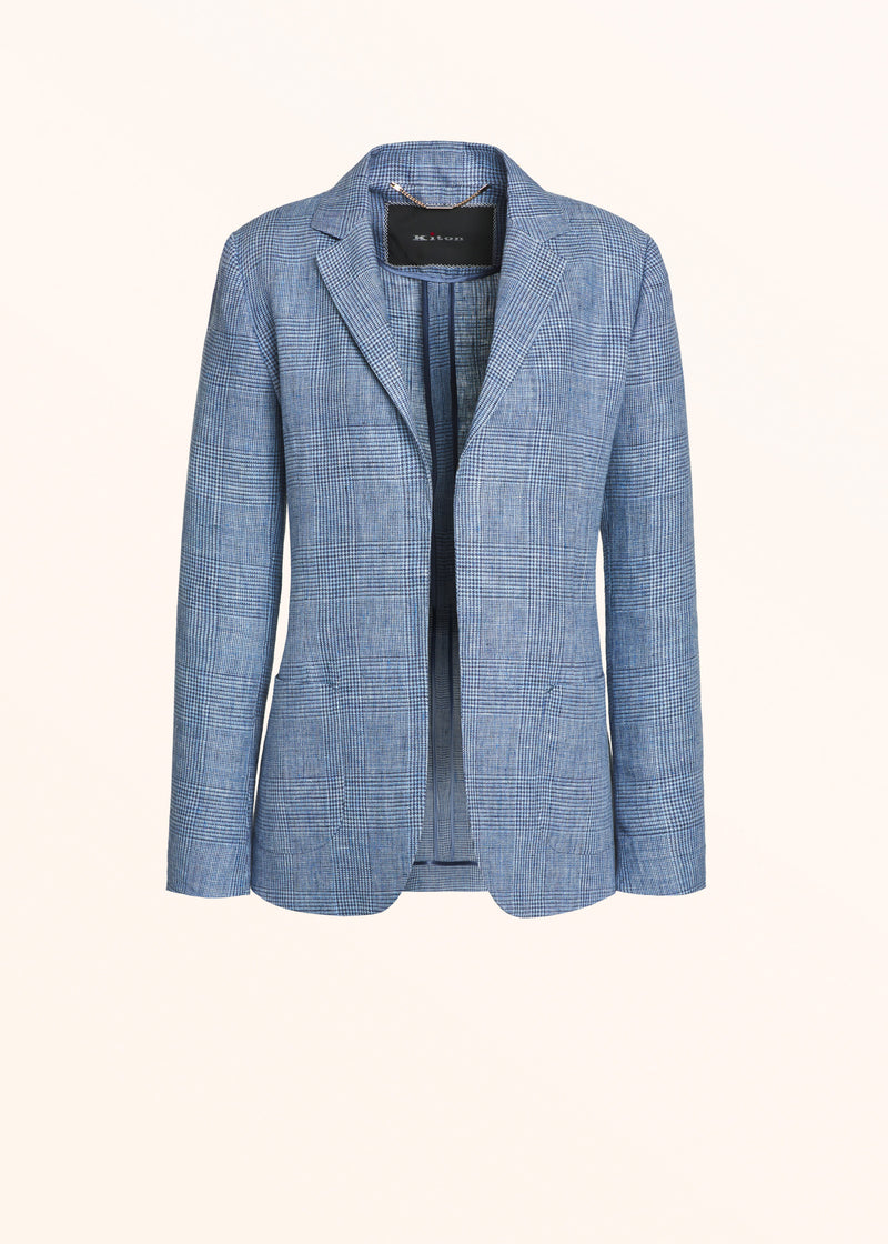 Kiton jacket for woman, in linen 1