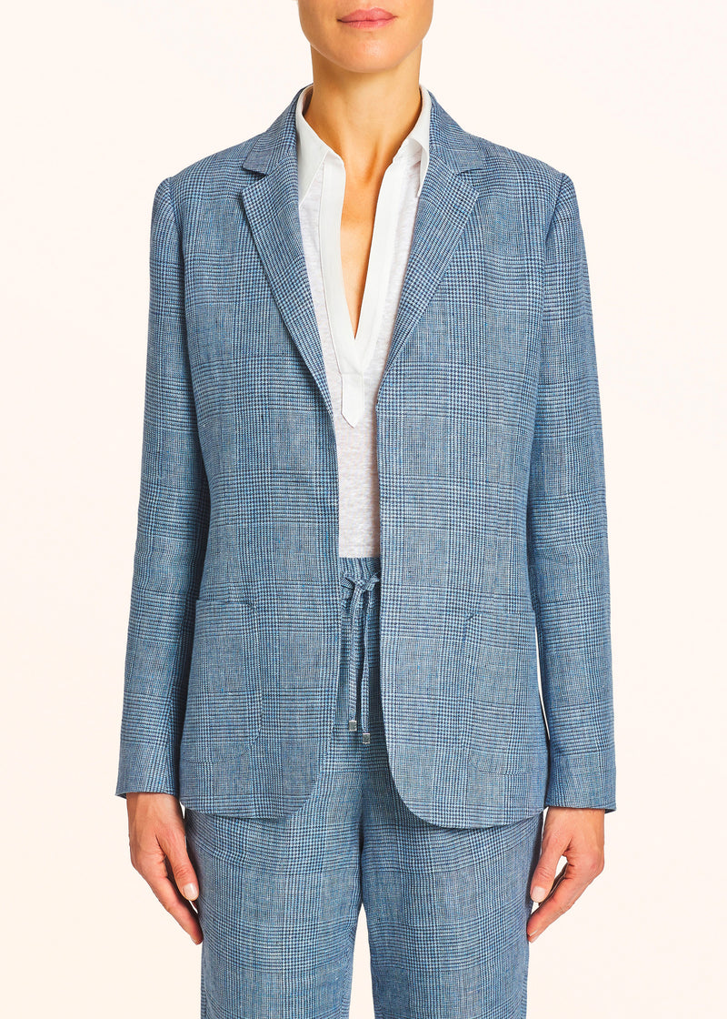 Kiton jacket for woman, in linen 2