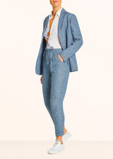 Kiton jacket for woman, in linen 5