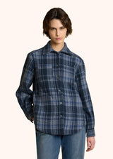 TARTAN CASHMERE OVERSHIRT