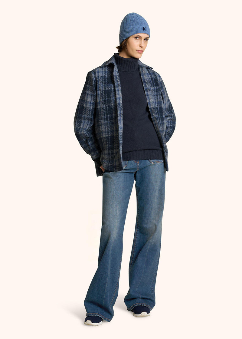 TARTAN CASHMERE OVERSHIRT