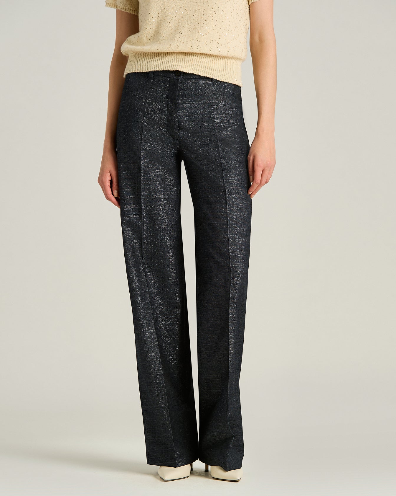 TAILORED WOOL TROUSERS