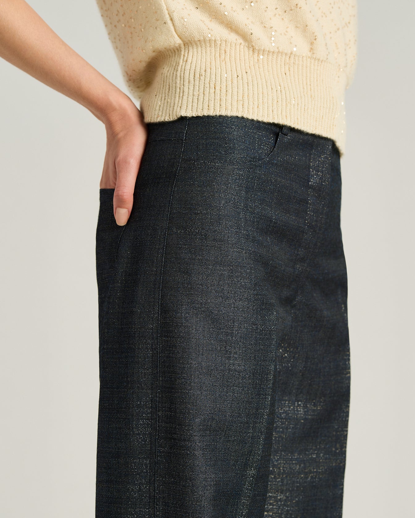 TAILORED WOOL TROUSERS