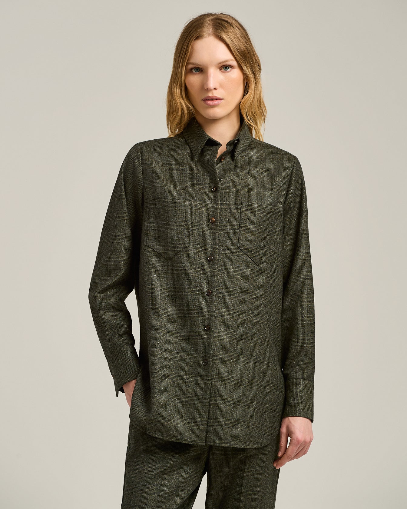 WOOL OVERSHIRT