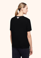 Kiton black shirt for woman, in viscose 3