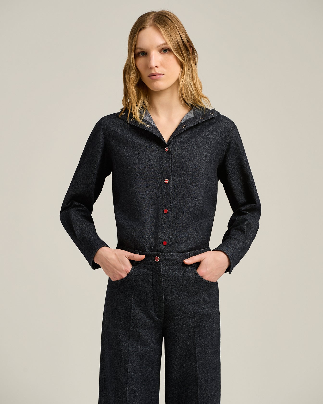 WOOL BLEND SHIRT