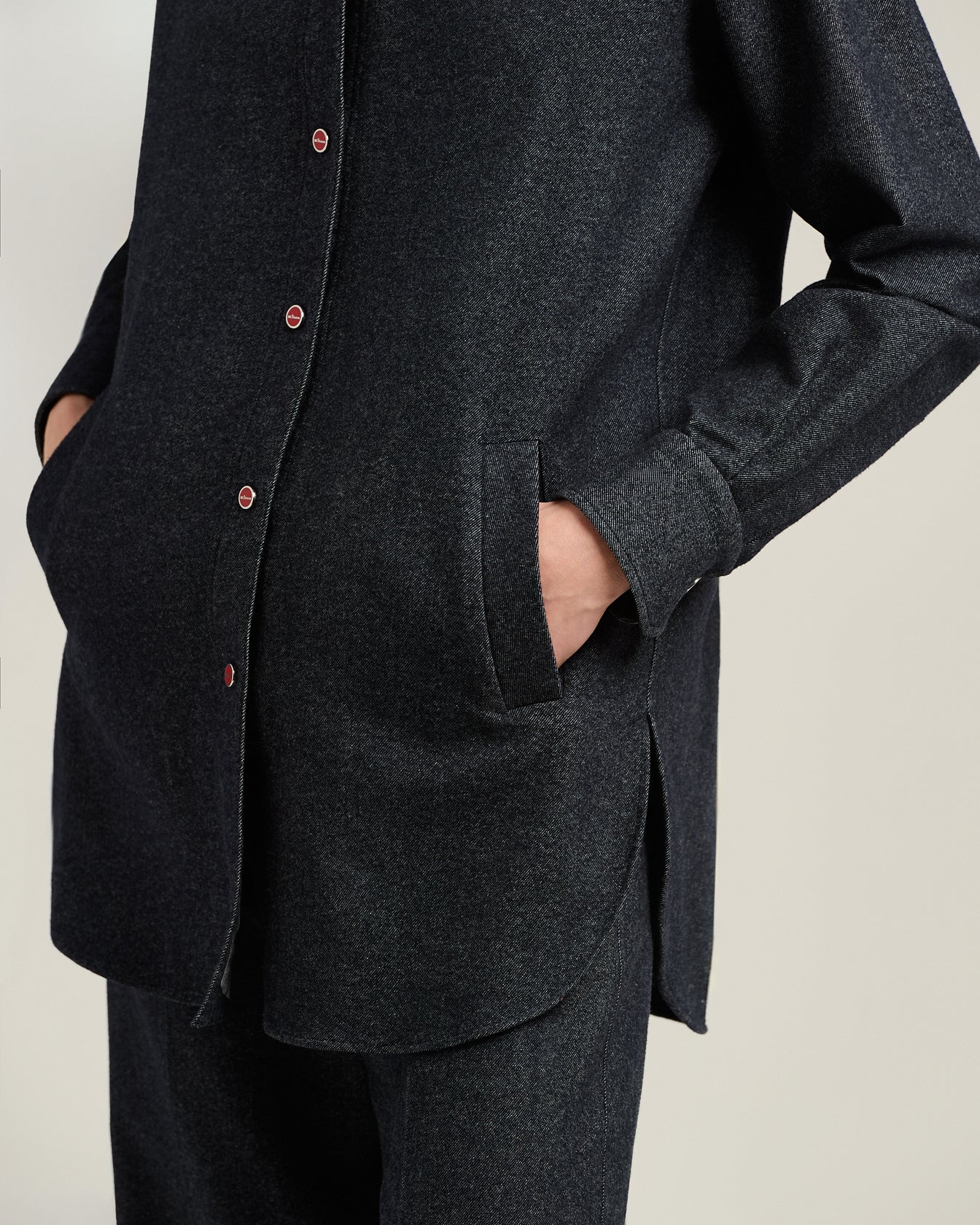 WOOL BLEND SHIRT