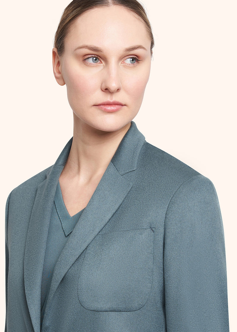 Kiton octanium jacket for woman, in cashmere 4