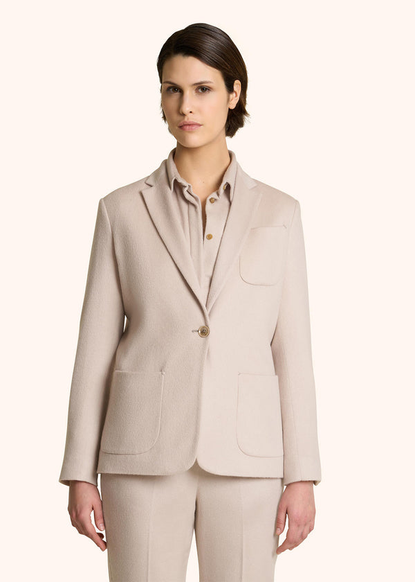 CASHMERE CLOTH BLAZER