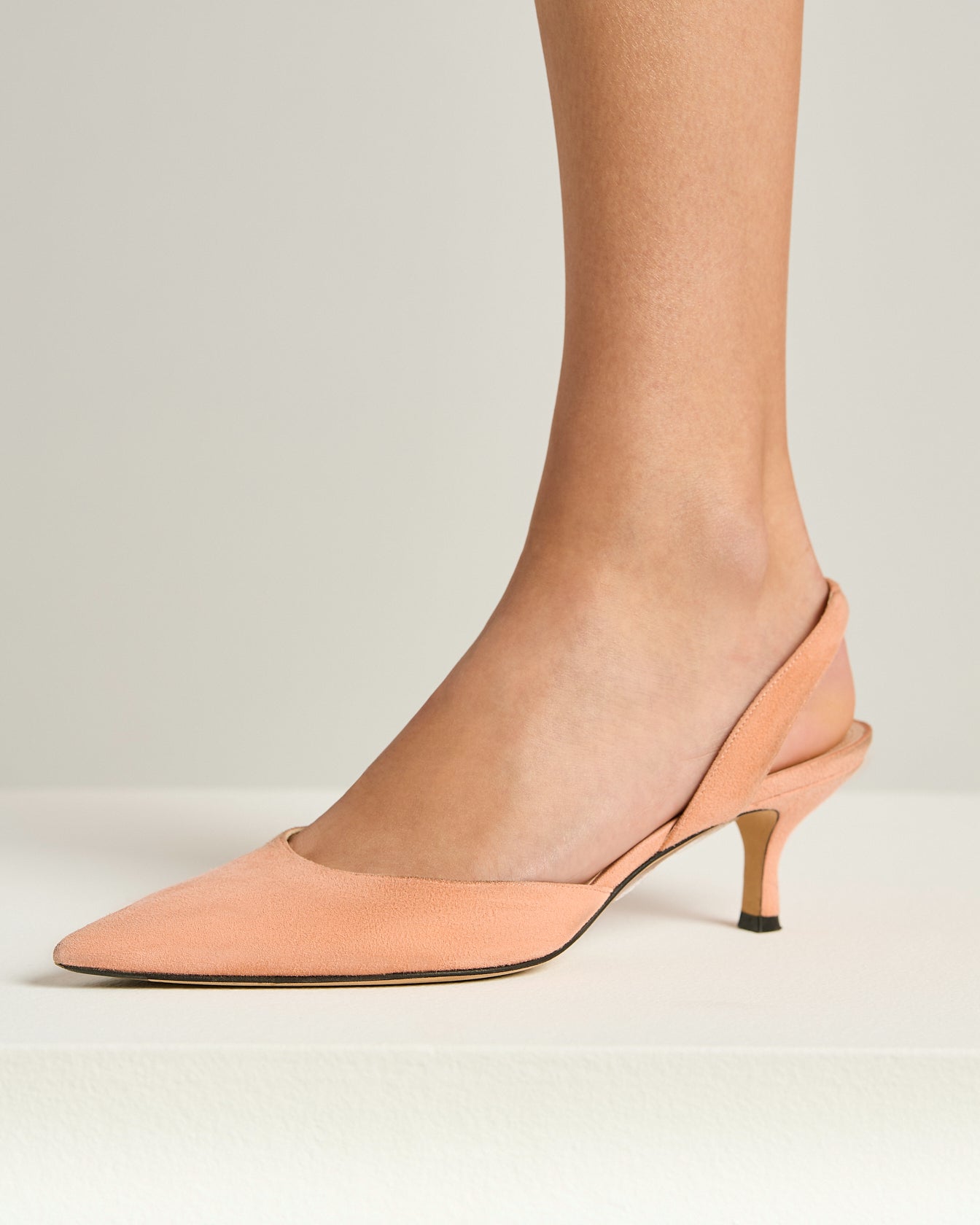SUEDE COURT SHOE