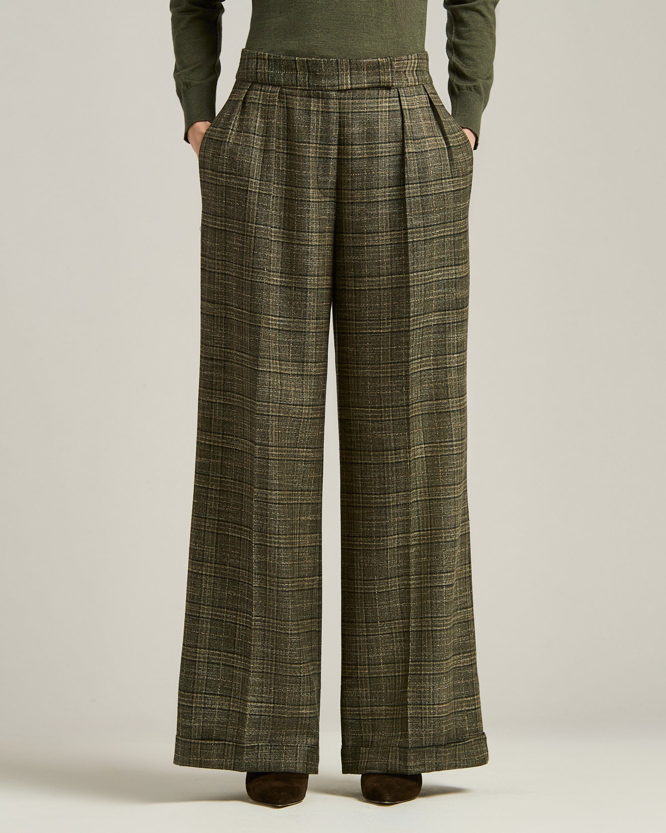 VISCOSE TROUSERS