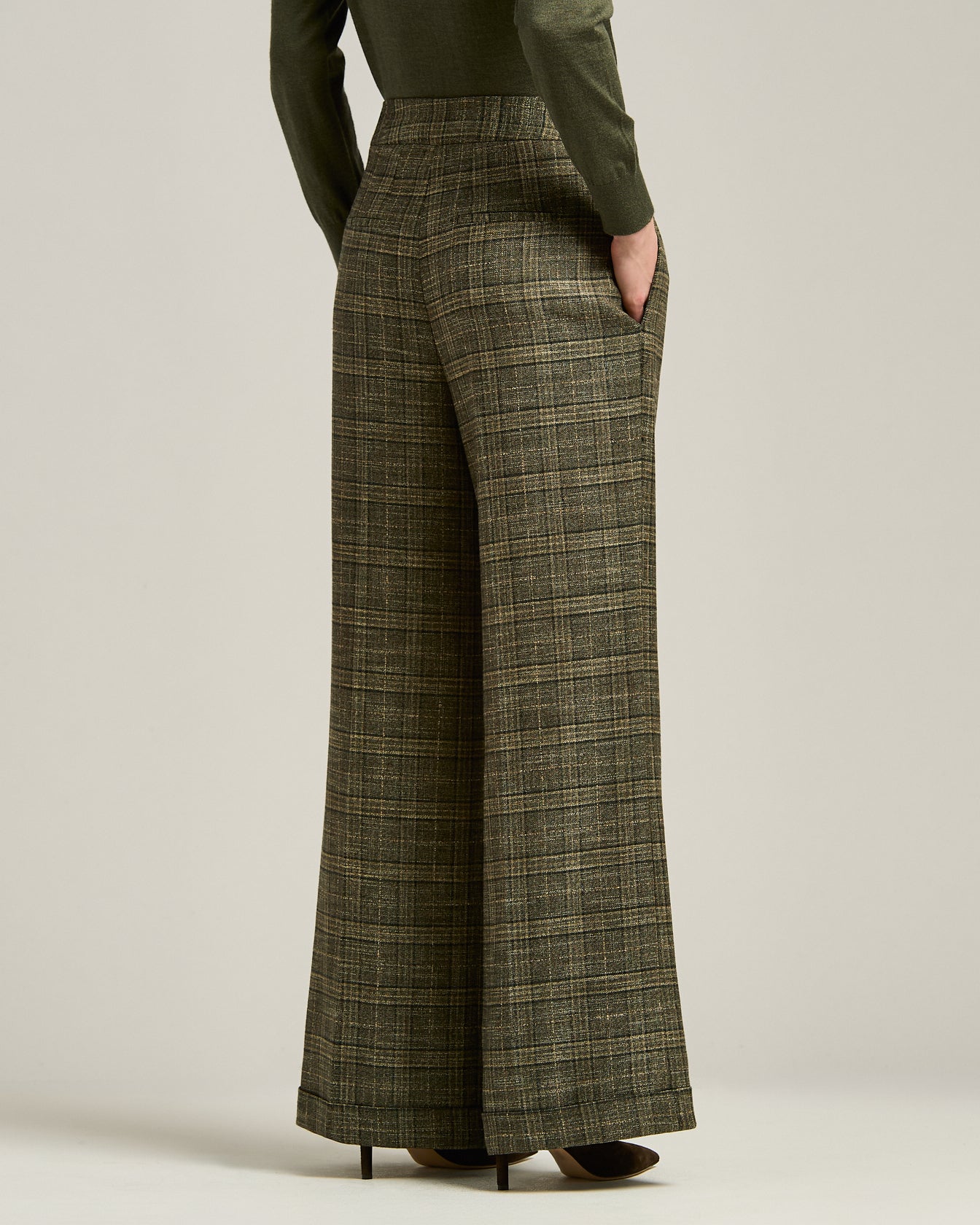 VISCOSE TROUSERS