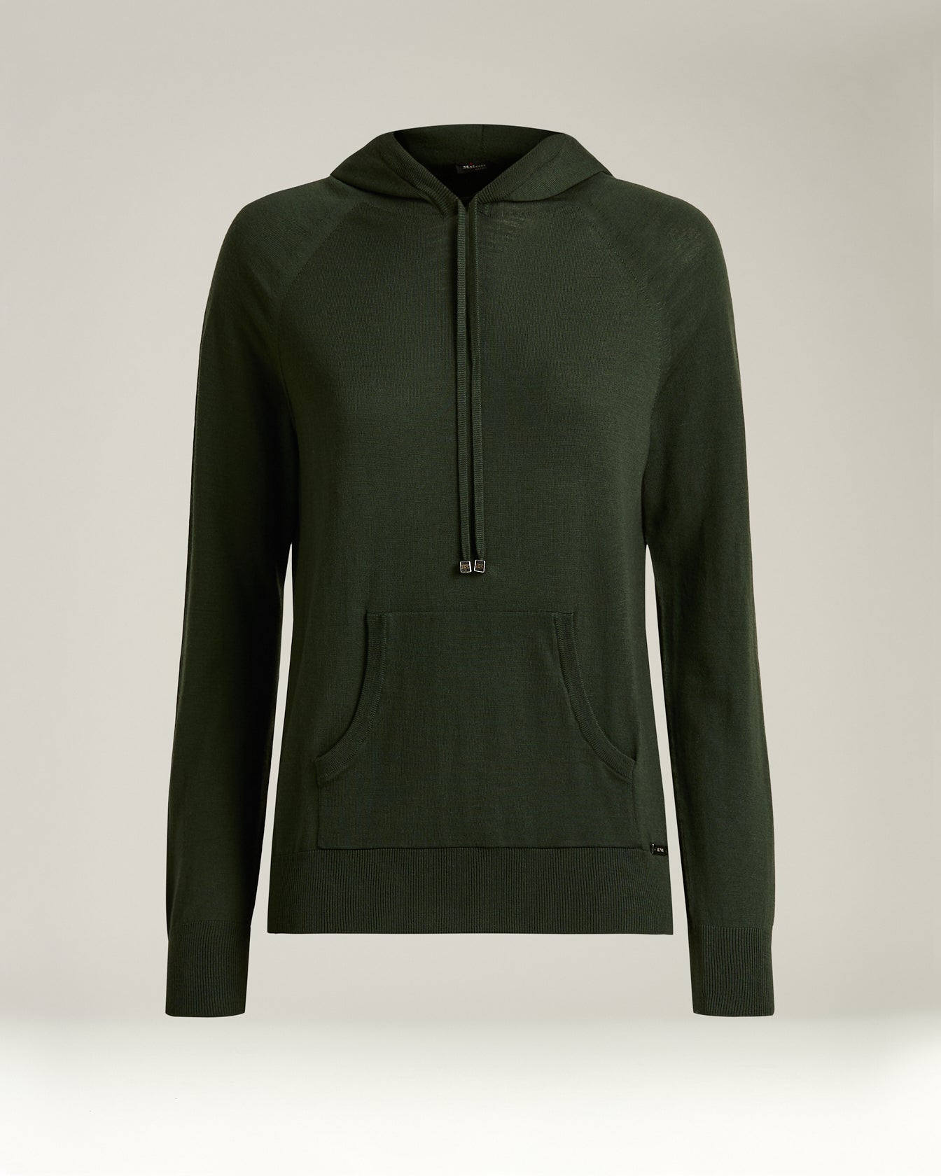 WOOL HOODED SWEATSHIRT