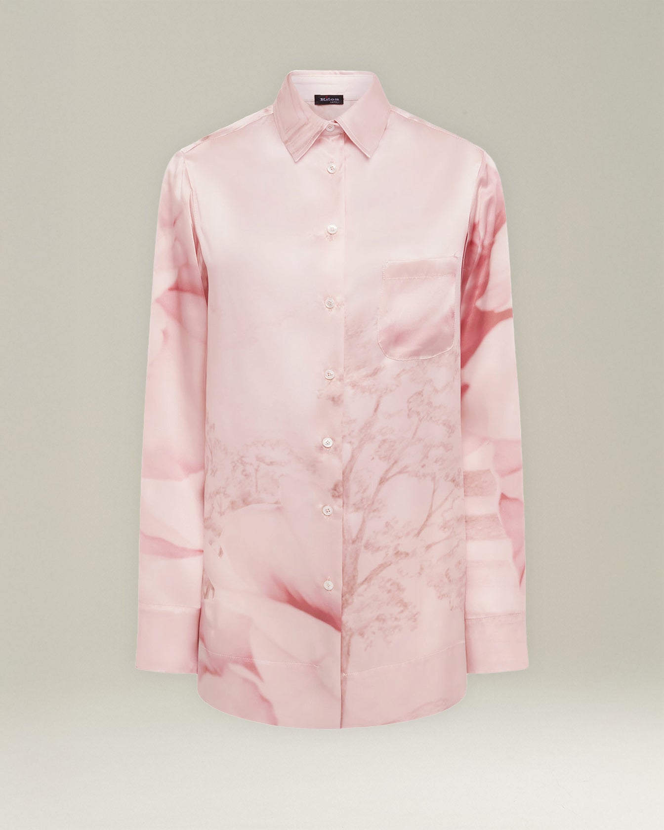 PRINTED SILK SHIRT