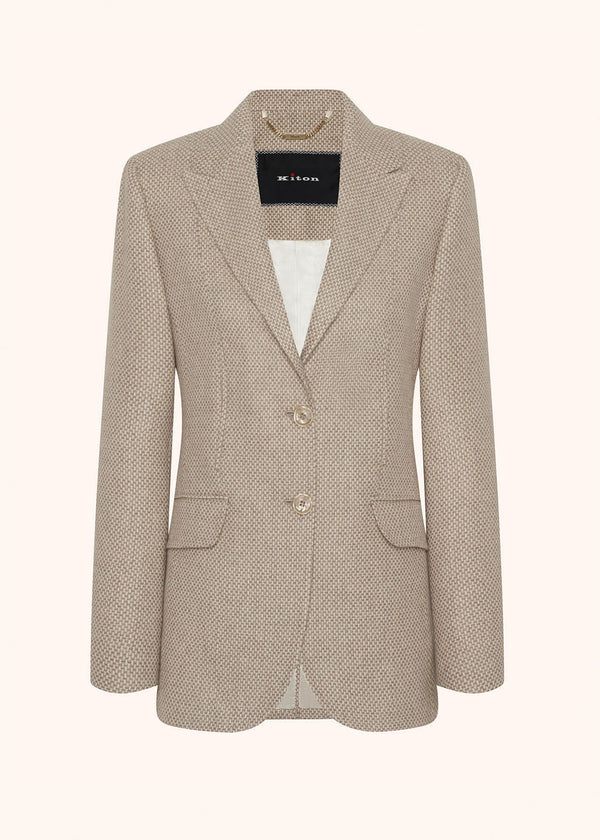 SINGLE-BREASTED CASHMERE BLAZER