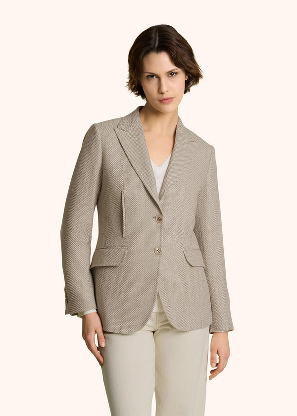 SINGLE-BREASTED CASHMERE BLAZER