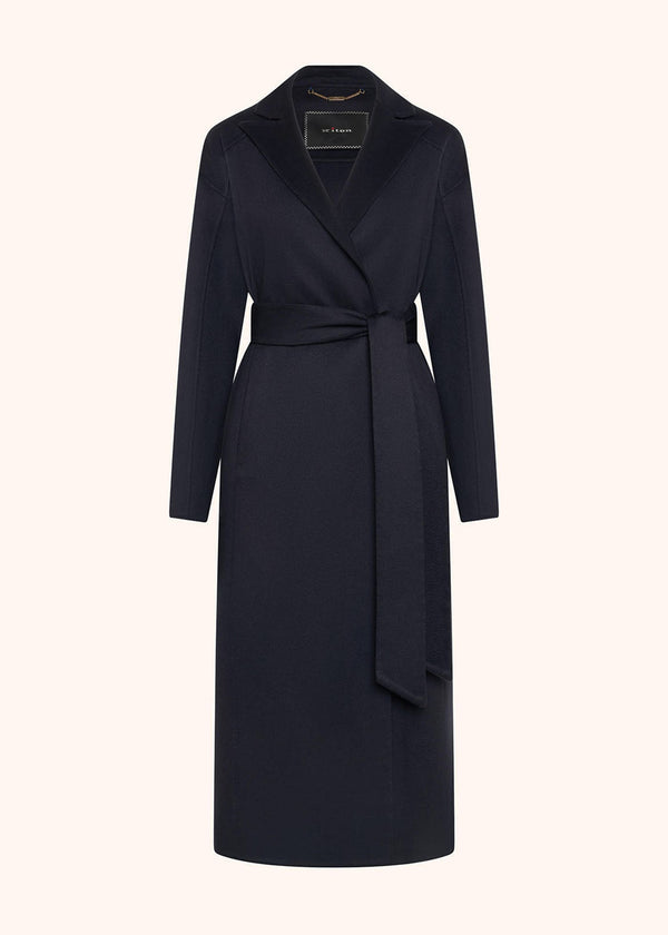 DOUBLE-BREASTED CASHMERE DOUBLE CLOTH COAT