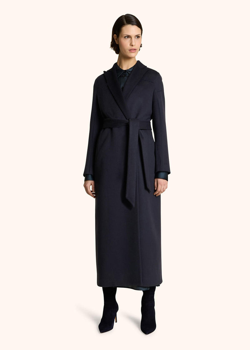 DOUBLE-BREASTED CASHMERE DOUBLE CLOTH COAT