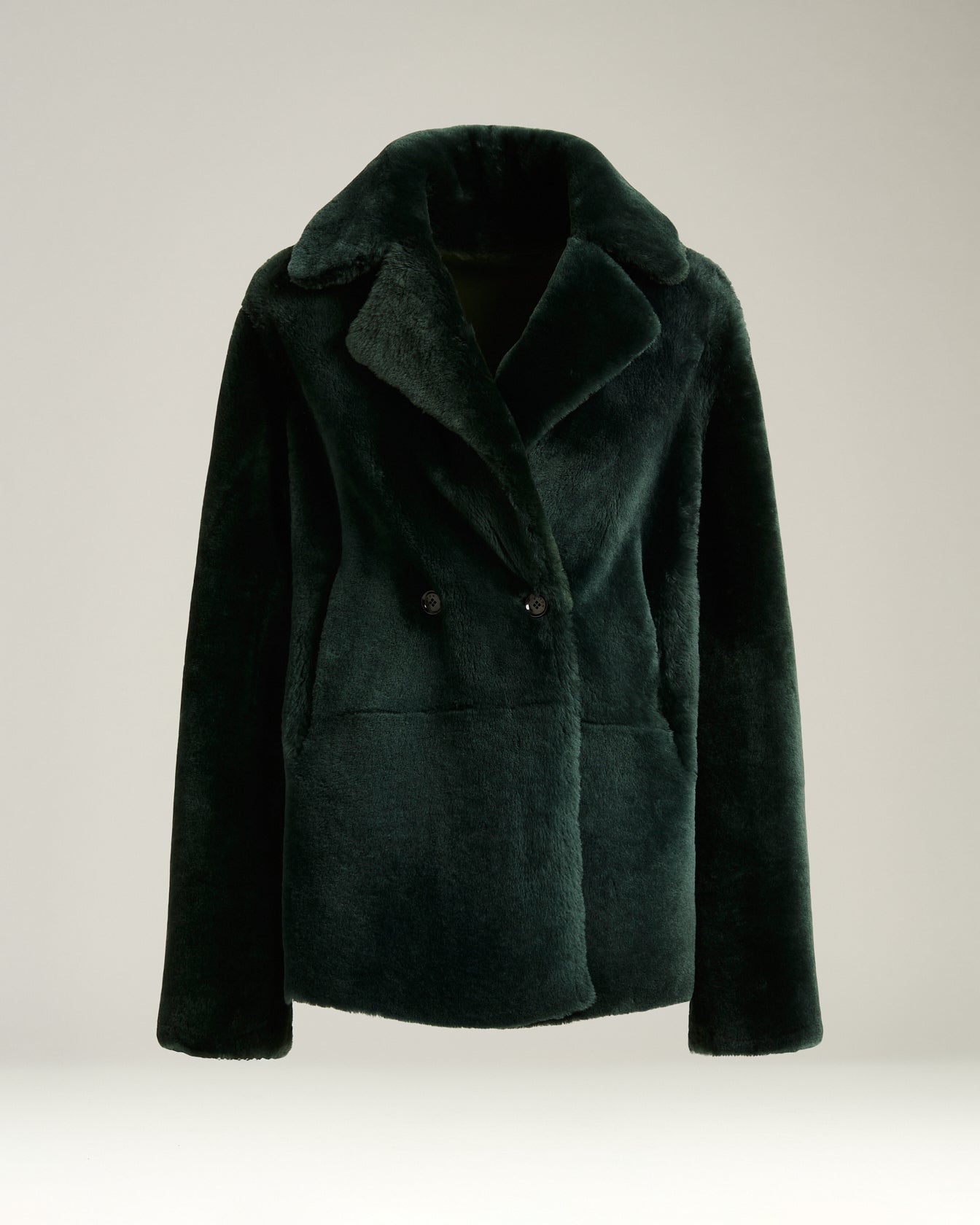 REVERSIBLE SHEARLING JACKET