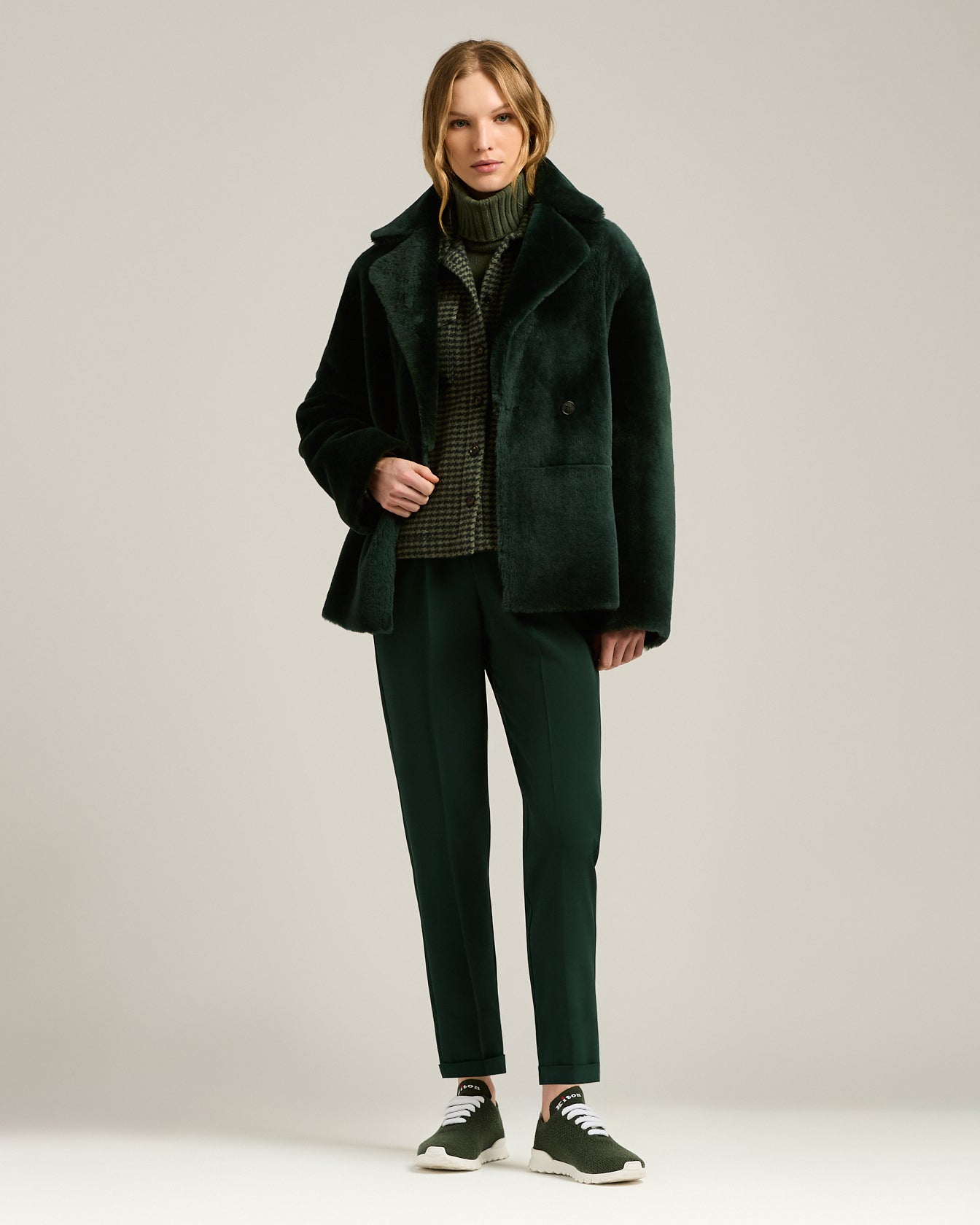 REVERSIBLE SHEARLING JACKET