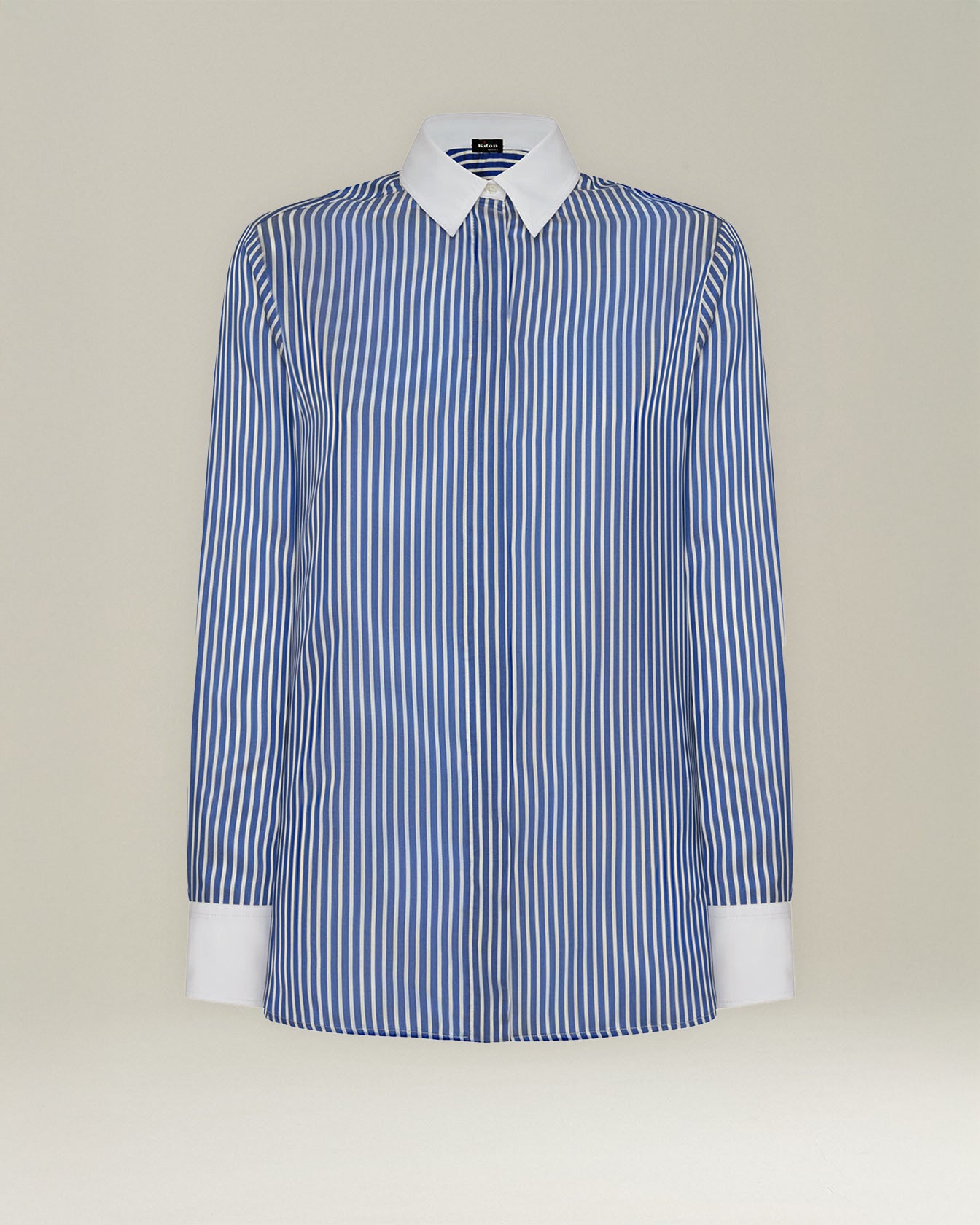 STRIPED SILK SHIRT