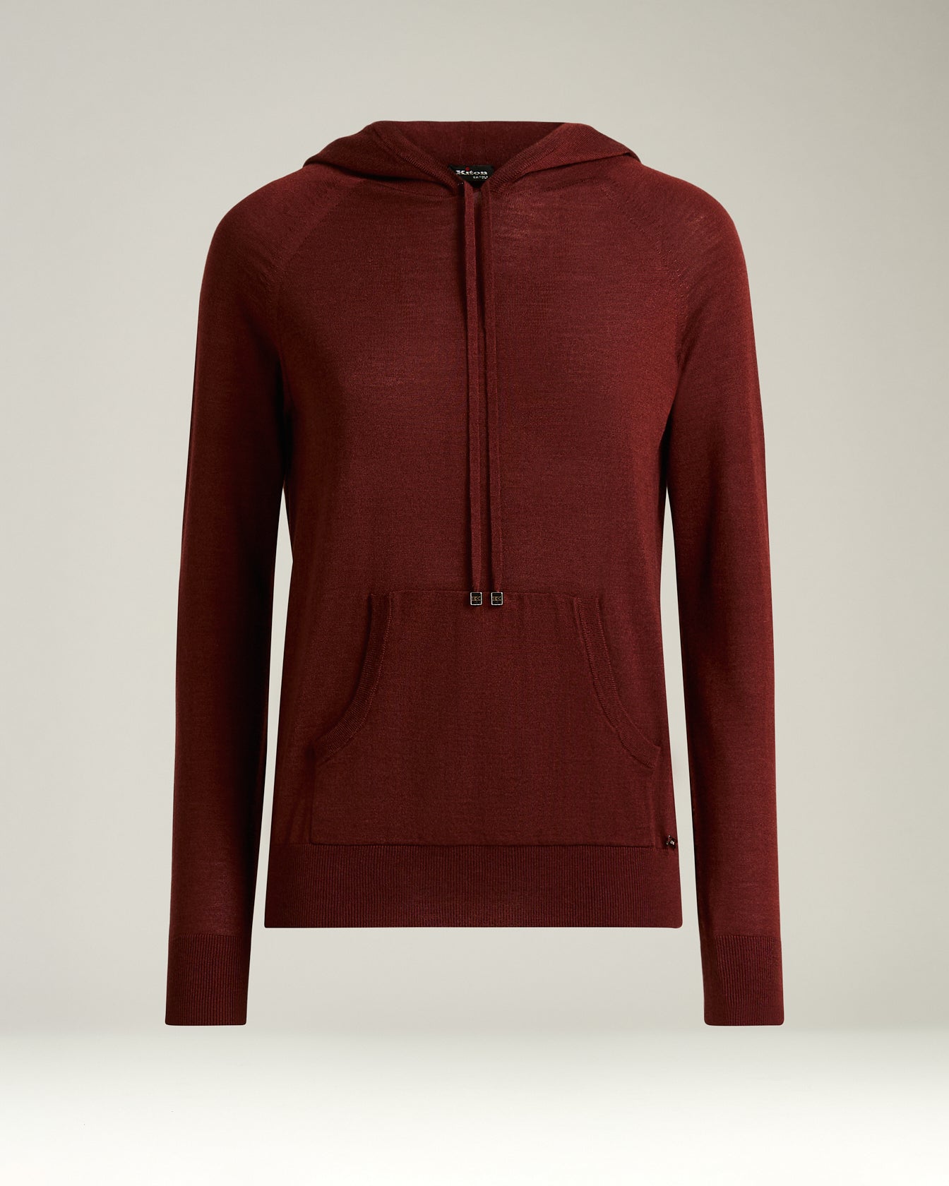 CASHMERE AND SILK HOODED SWEATSHIRT
