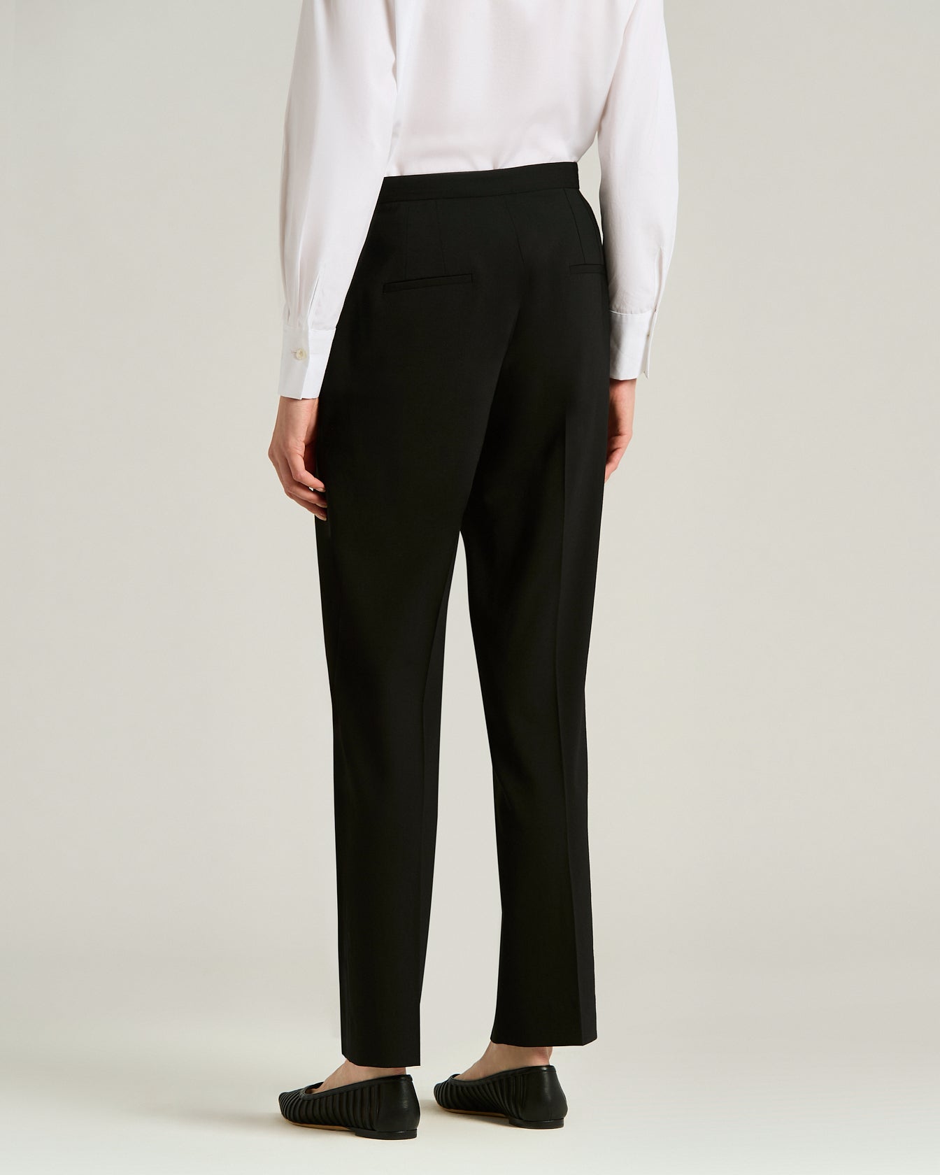 TAILORED WOOL TROUSERS