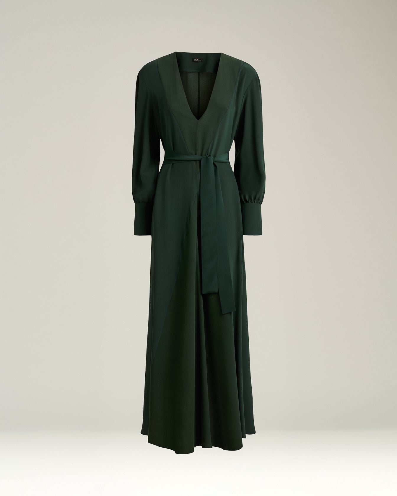 LONG SILK DRESS