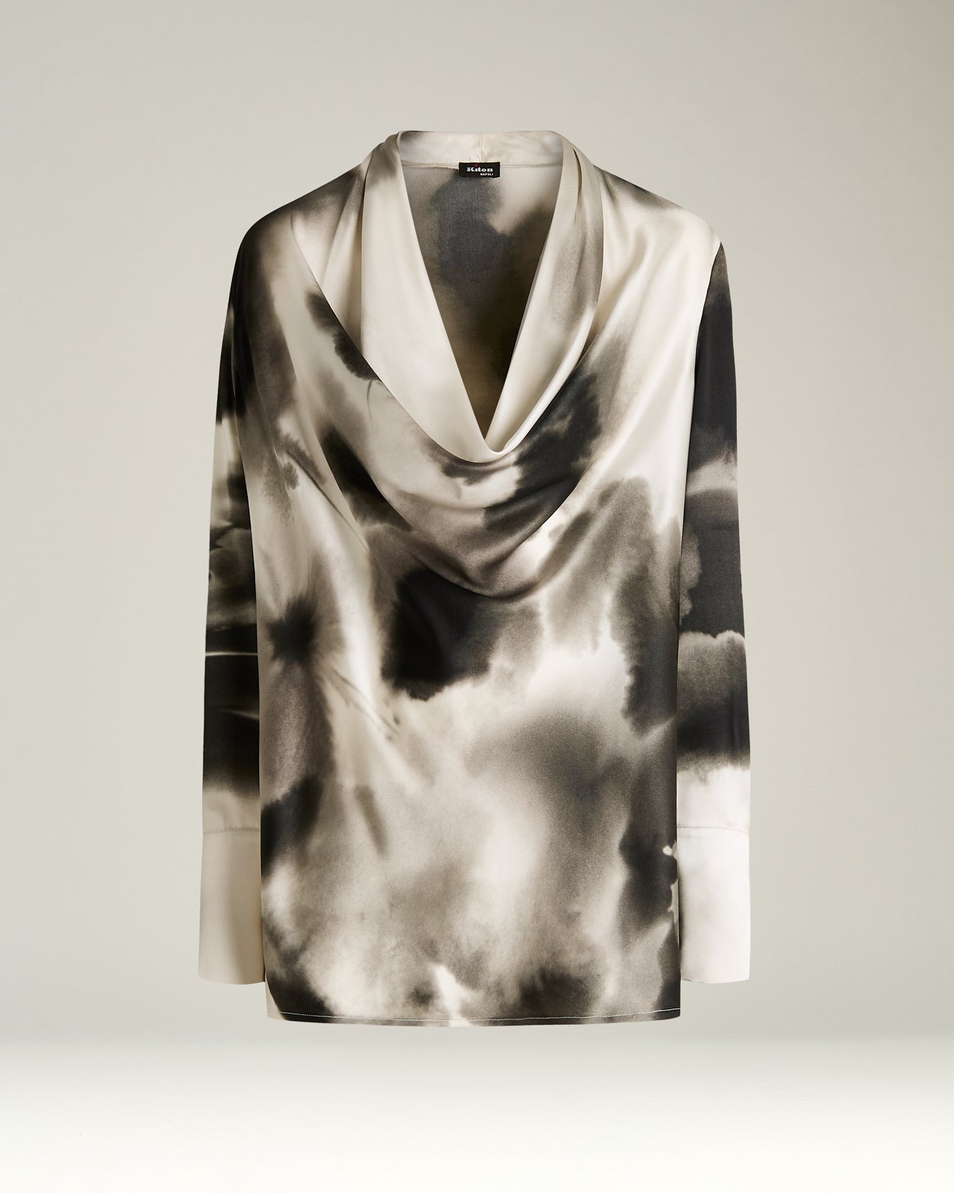 SOFT COLLAR SILK SHIRT