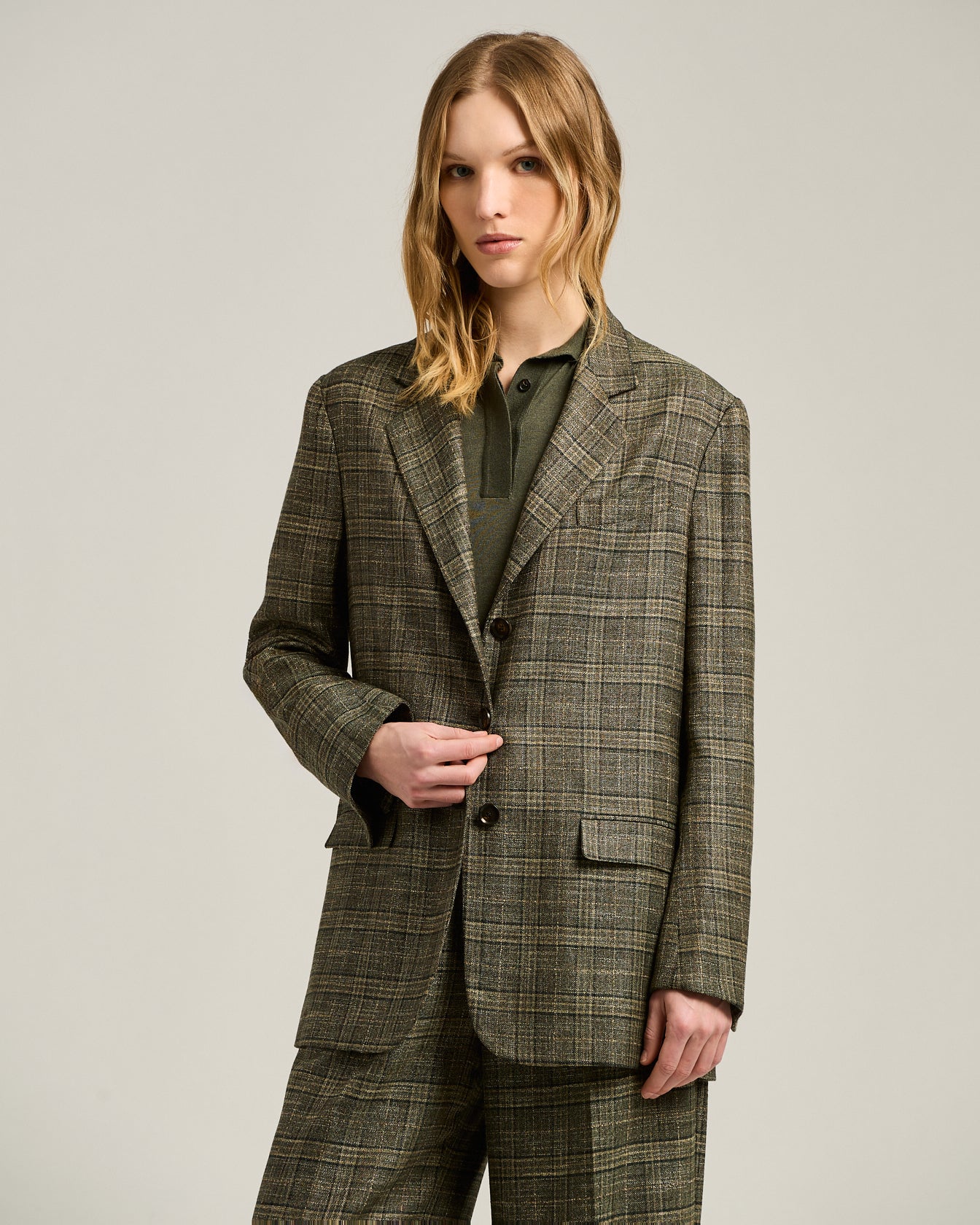 GLEN PLAID JACKET