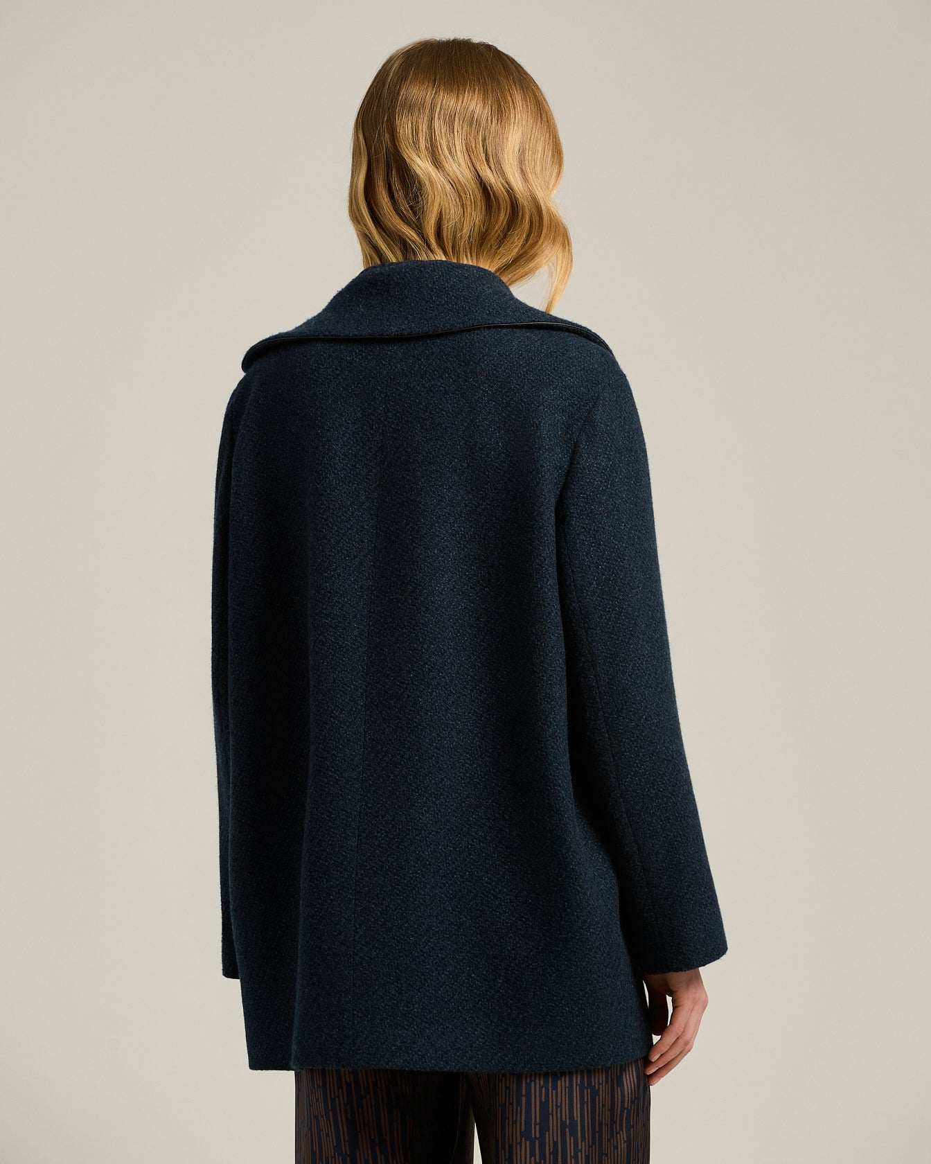 PURE CASHMERE DOUBLE-BREASTED PEACOAT