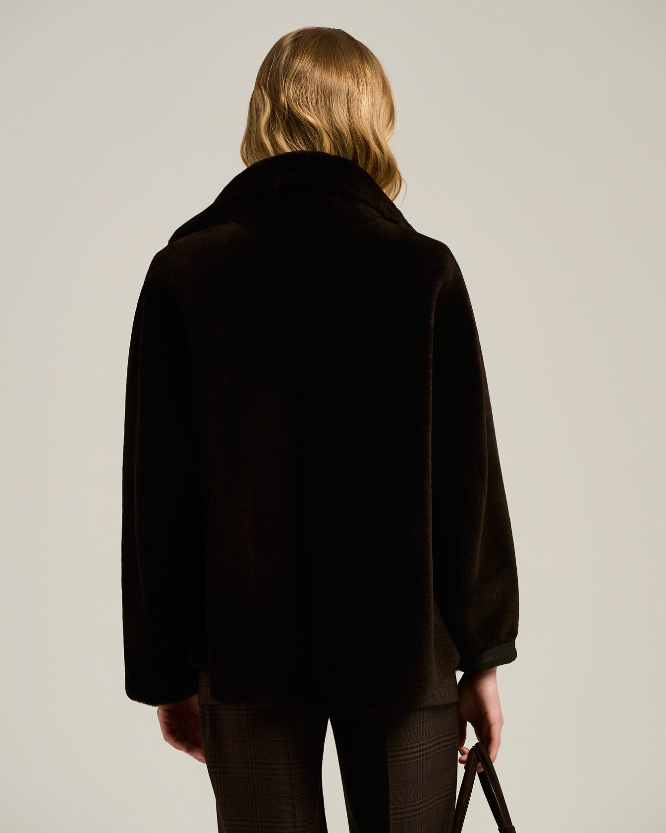 REVERSIBLE SHEARLING JACKET
