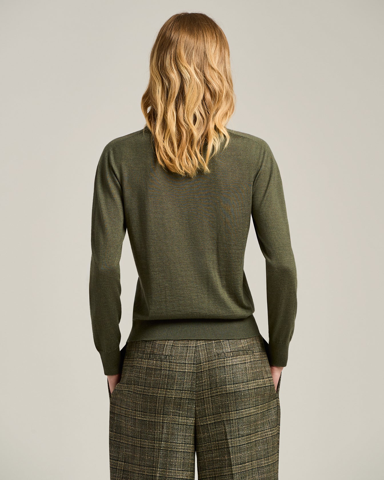 CASHMERE AND SILK POLO SHIRT