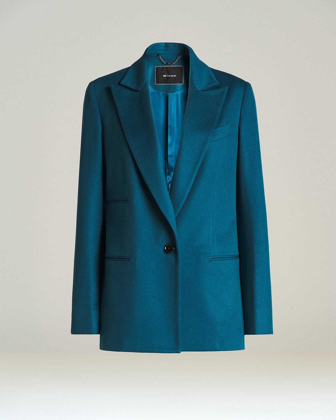 PURE CASHMERE SINGLE-BREASTED JACKET