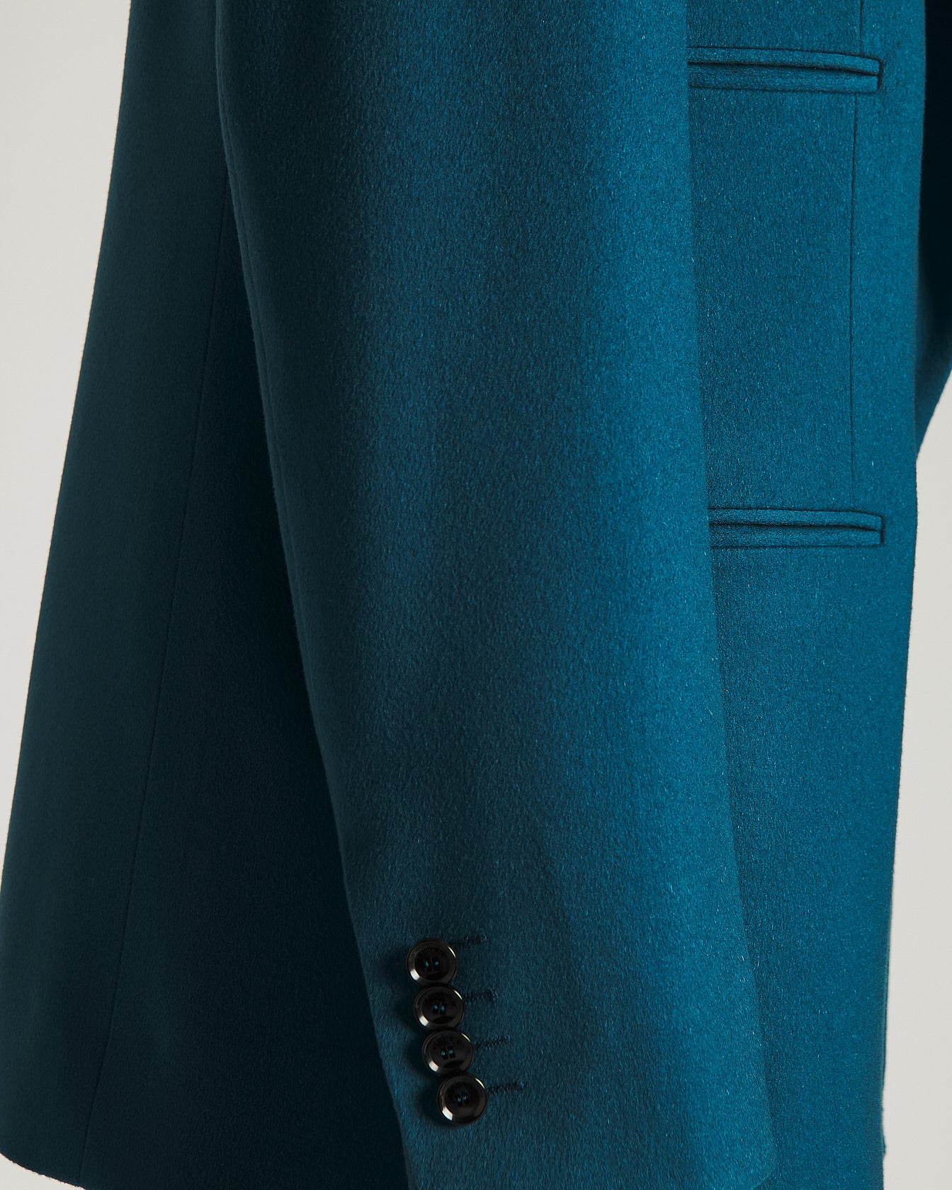 PURE CASHMERE SINGLE-BREASTED JACKET