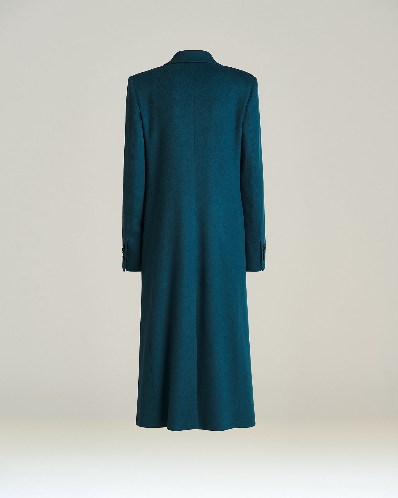 PURE CASHMERE SINGLE-BREASTED COAT