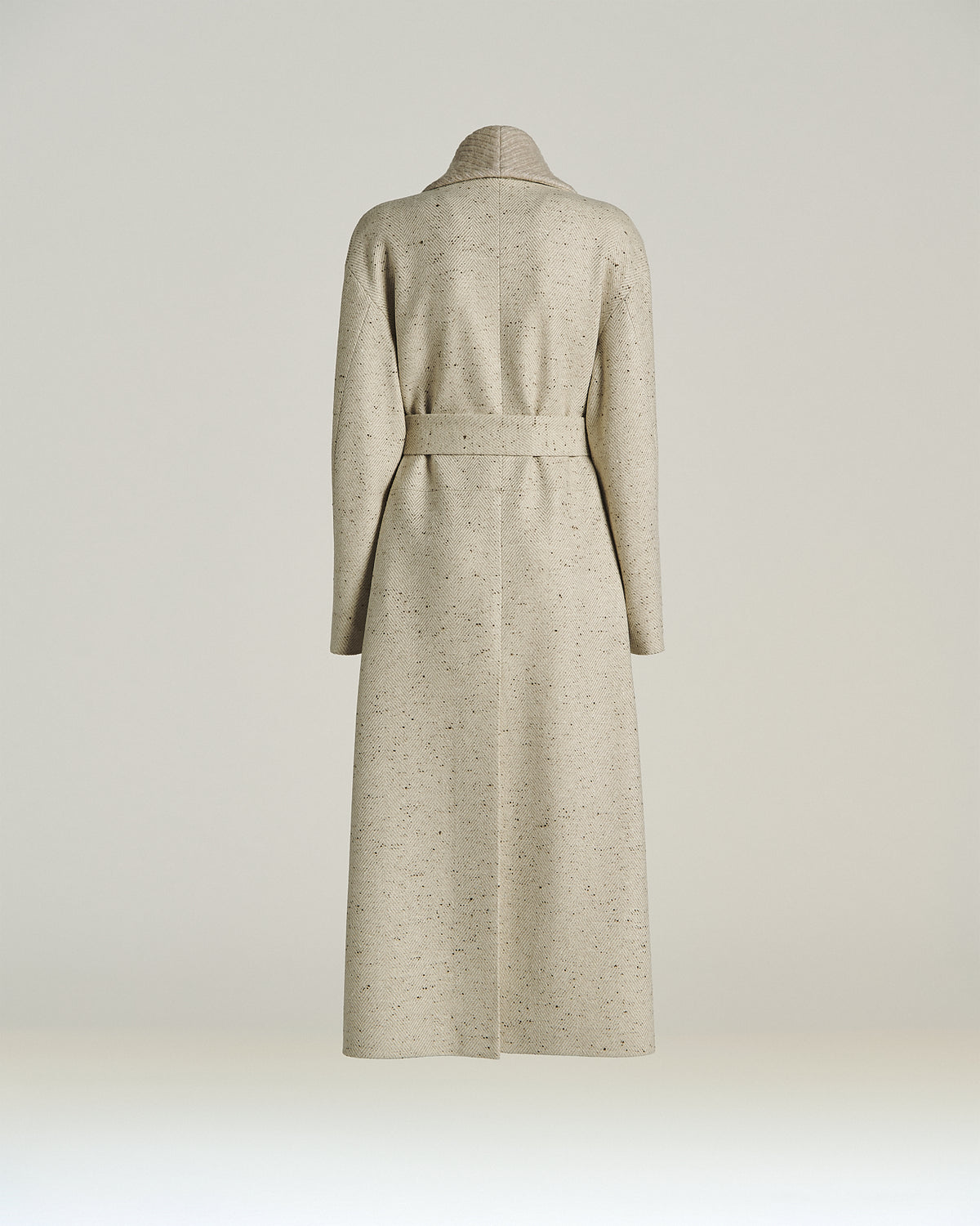 CREAM WHITE CASHMERE COAT 2