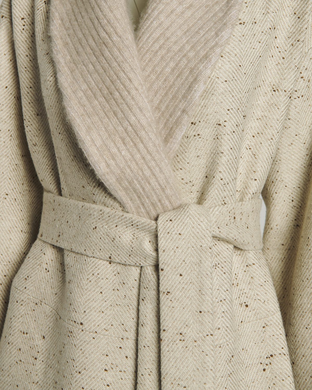 CREAM WHITE CASHMERE COAT 3