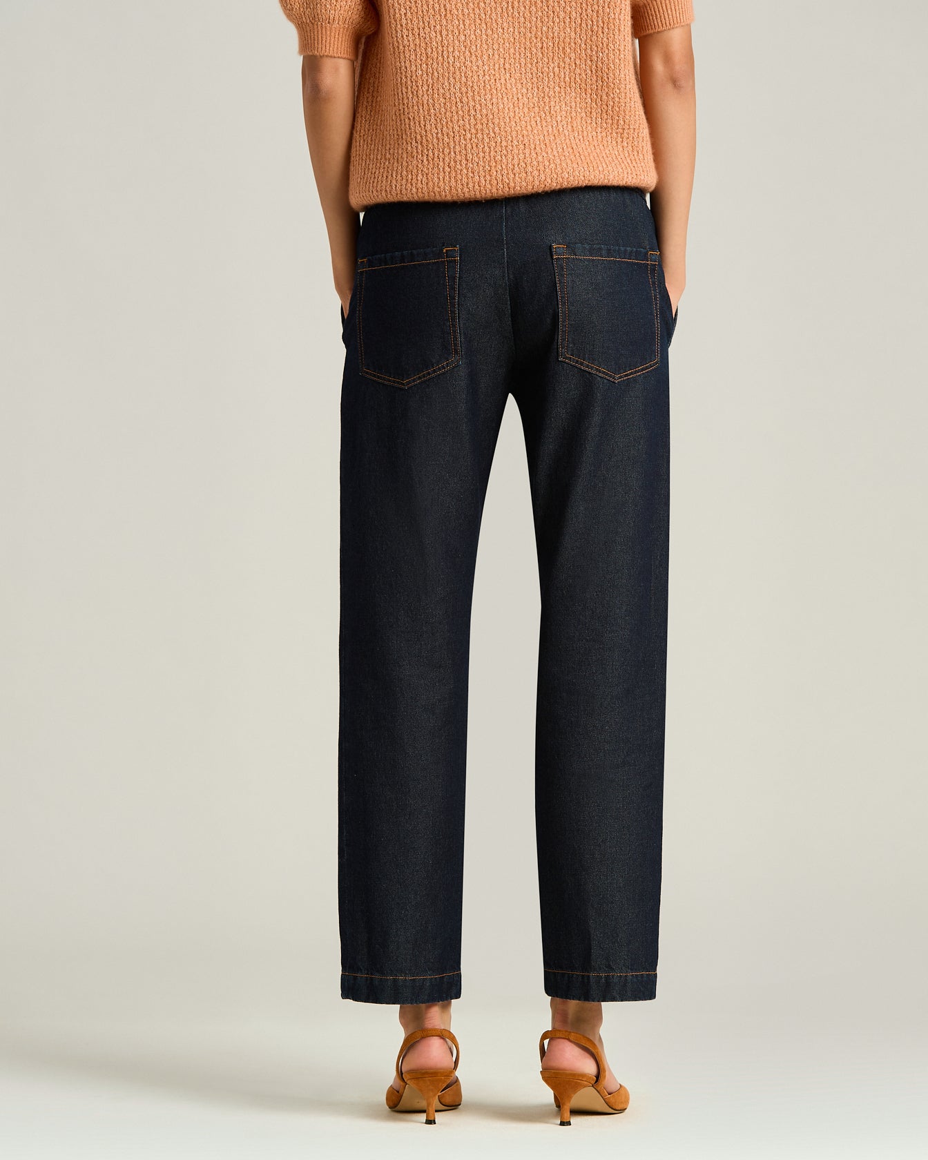 Women's classy denim jeans Made in Italy | Kiton