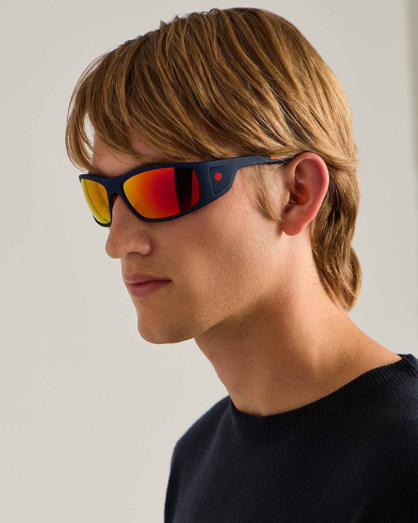 Polarized Sunglasses Blue Acetate 3